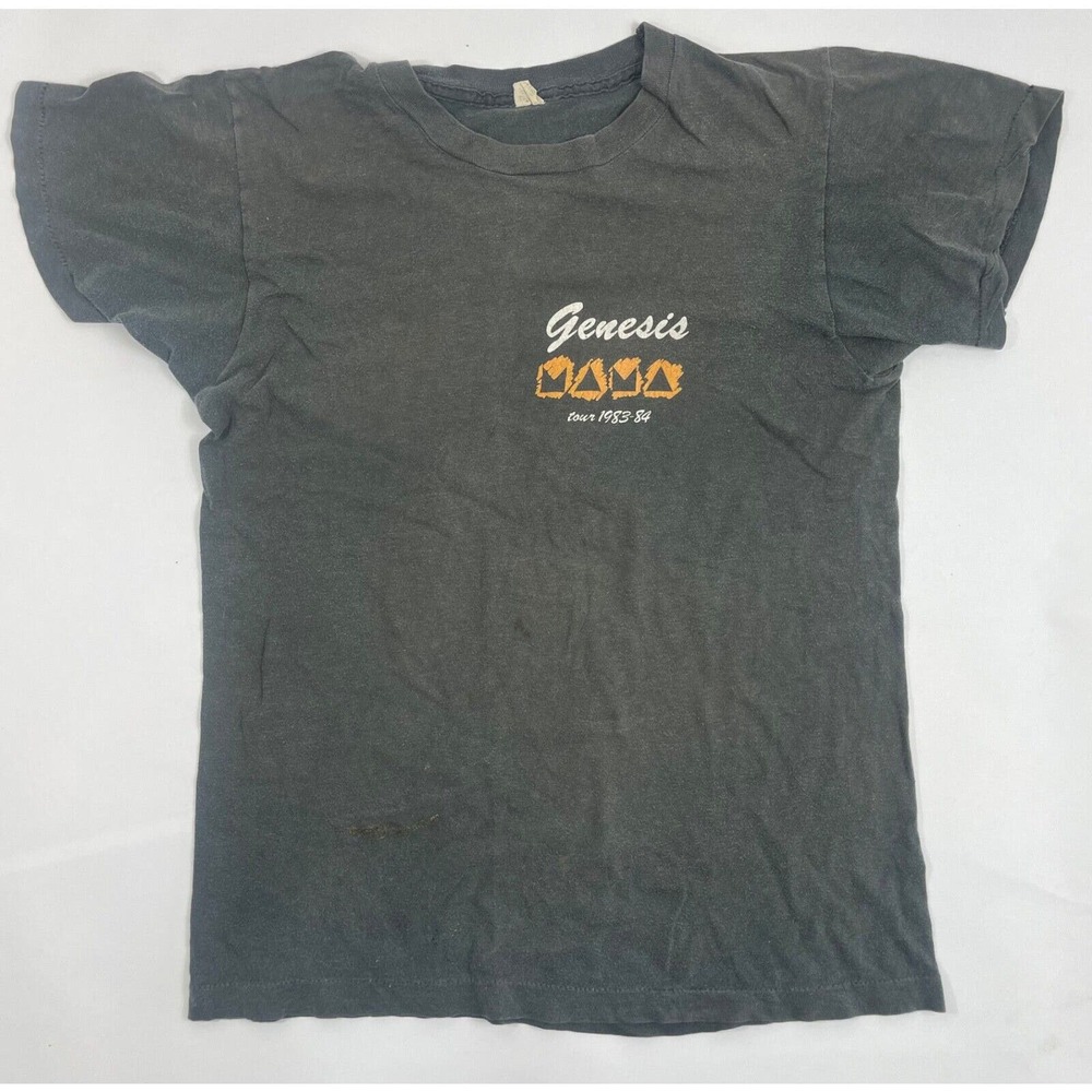 Vintage Genesis 1983-84 Mama Tour T-Shirt Medium Phil Collins Band Concert